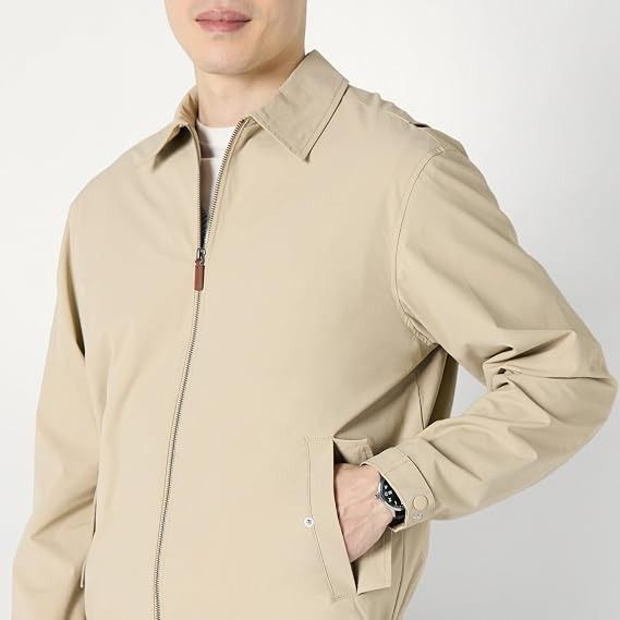 Beige Zip-Up Jacket image 3